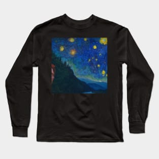 the starry sky Long Sleeve T-Shirt